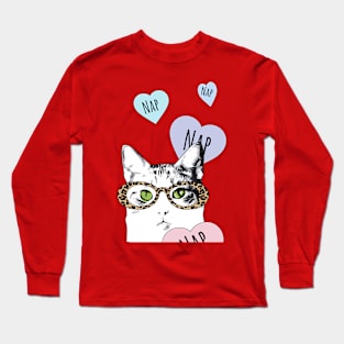 Be Mine Cat Feline Long Sleeve T-Shirt